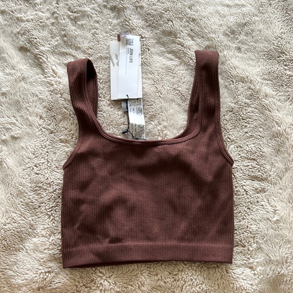 Zara Tops - Zara Brown Tank Top